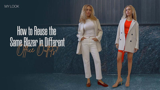 How to Reuse the Same Blazer in Different Office Outfits?