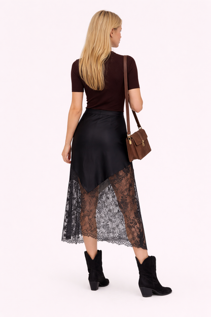 100% Wool Chocolate Nala Sculpted Tee