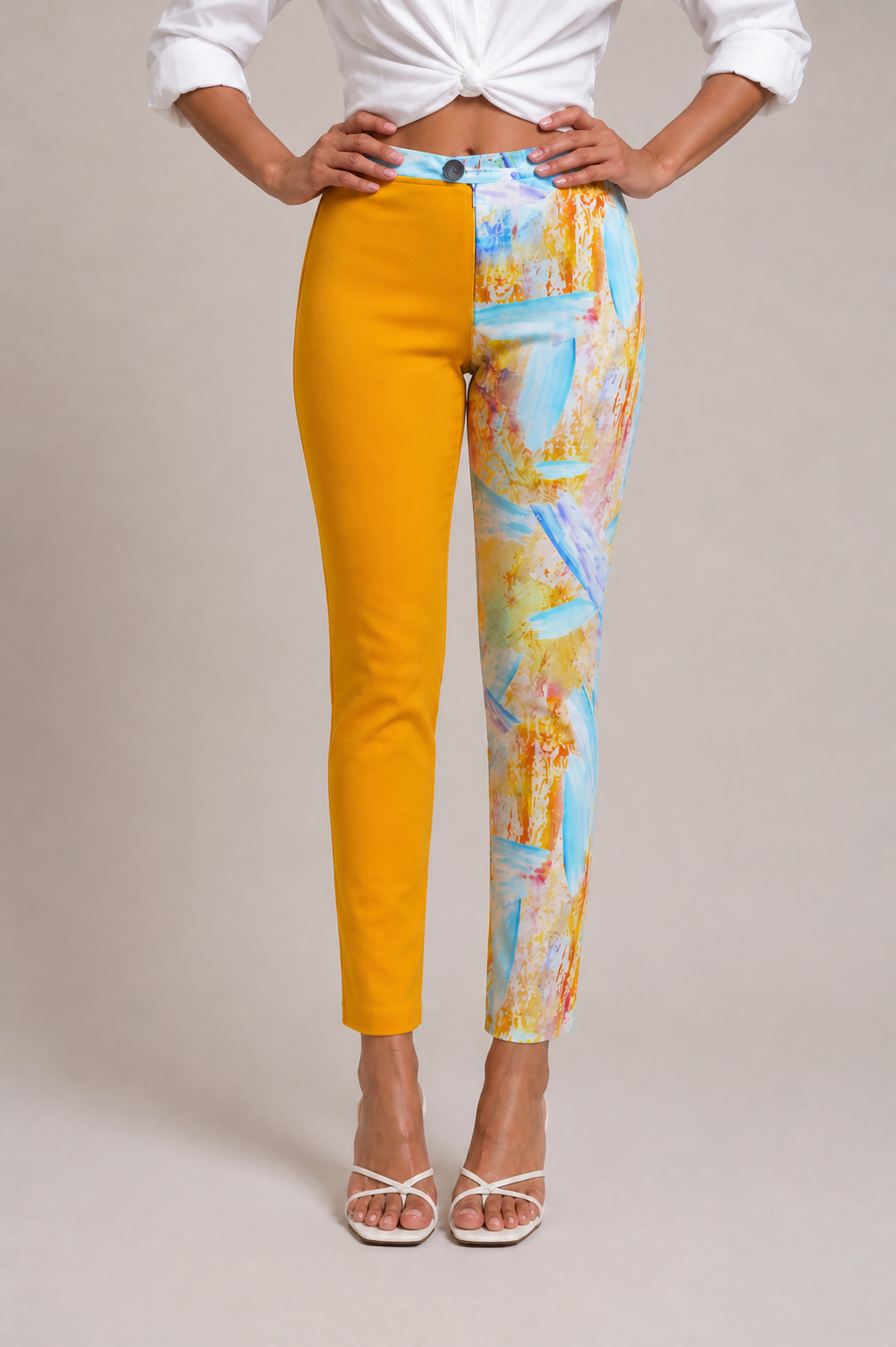 Straight Leg Trouser – Abstract