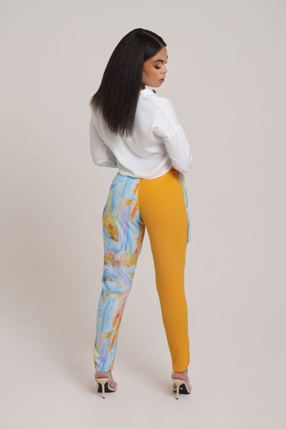 Get Print Straight Leg Pants Online